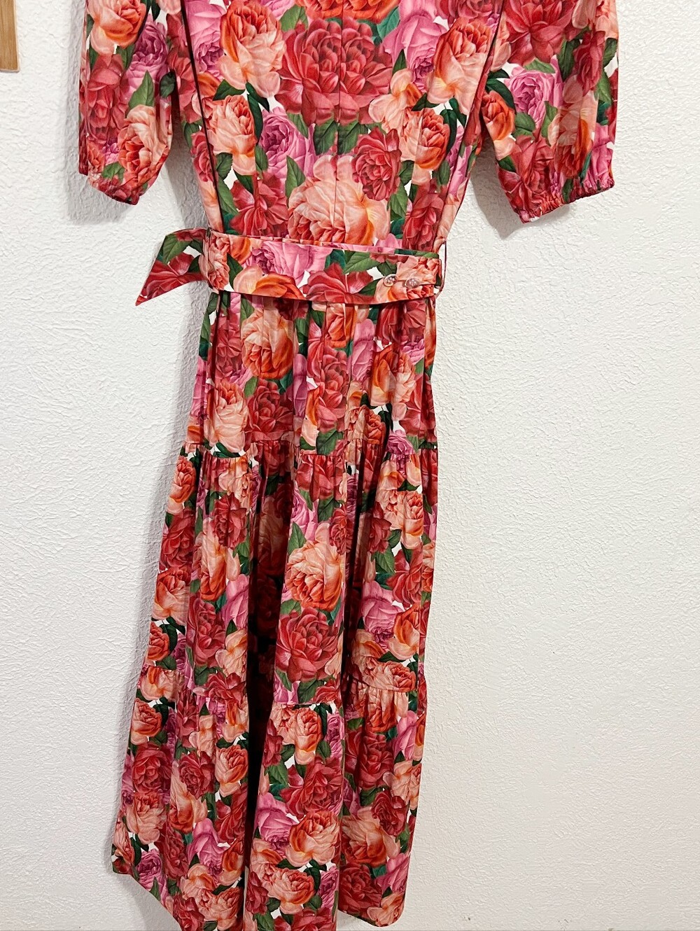 FINAL PRICE NWT Sachin and Babi Carina Belted Floral Midi Dress NO MORE DISCOUNT - Picture 12 of 12